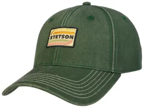 Stetson Men&#x27;s Baseball Cap Cotton Washed Green | Buy Stetson Men&#x27;s Baseball Cap Cotton Washed Green here | Outnorth