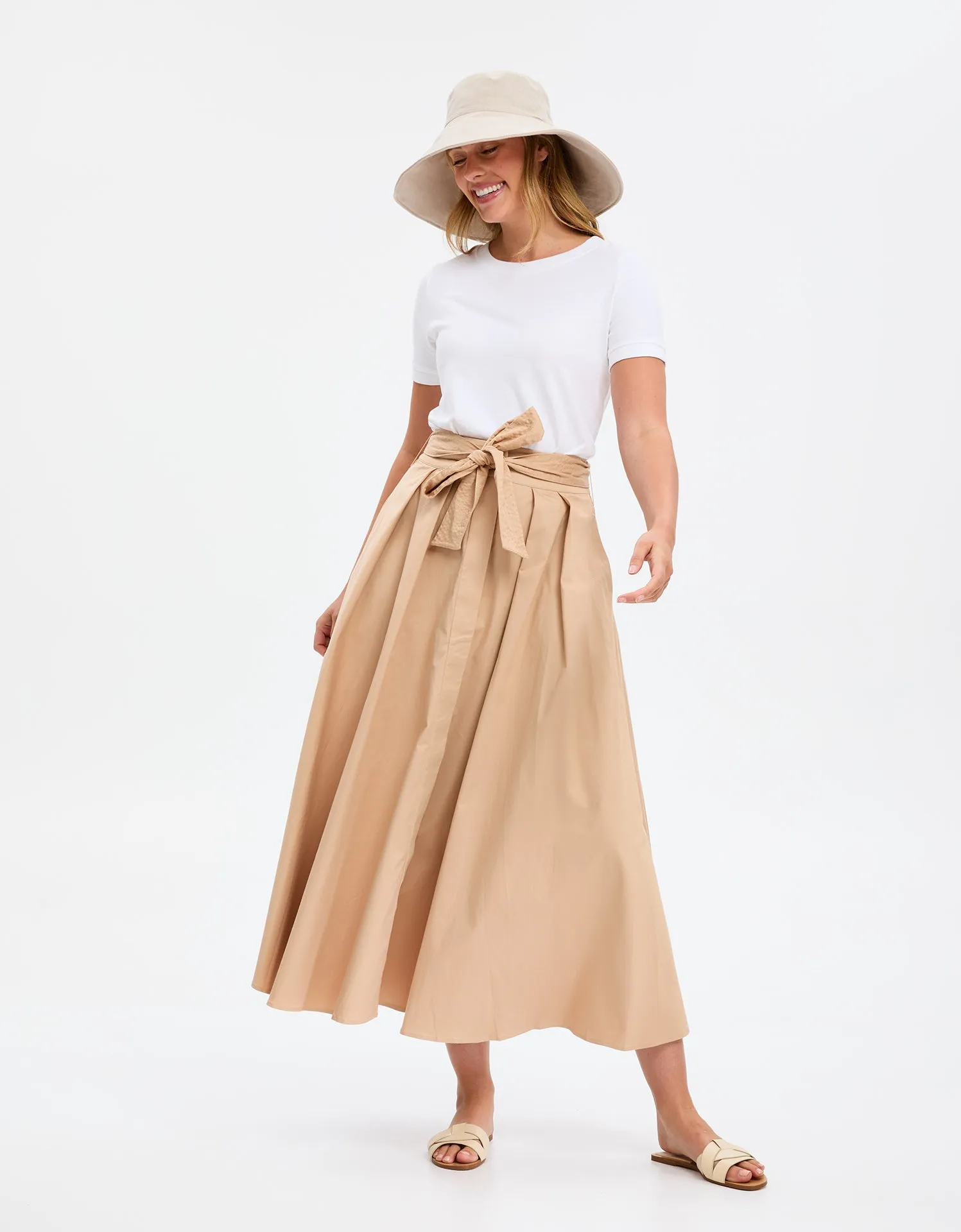 Ultra Wide Cotton Linen Hat UPF 50 