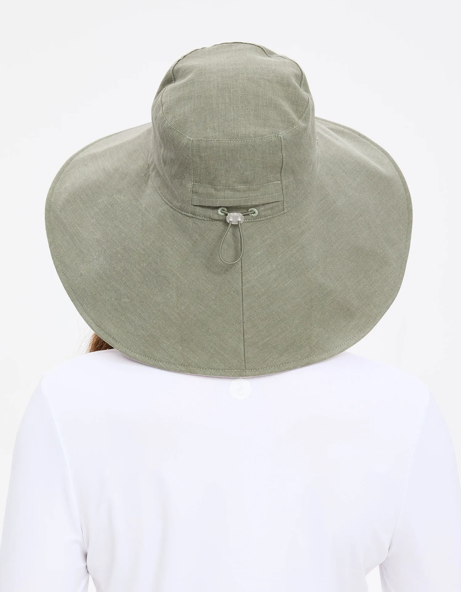 Ultra Wide Cotton Linen Hat UPF 50 