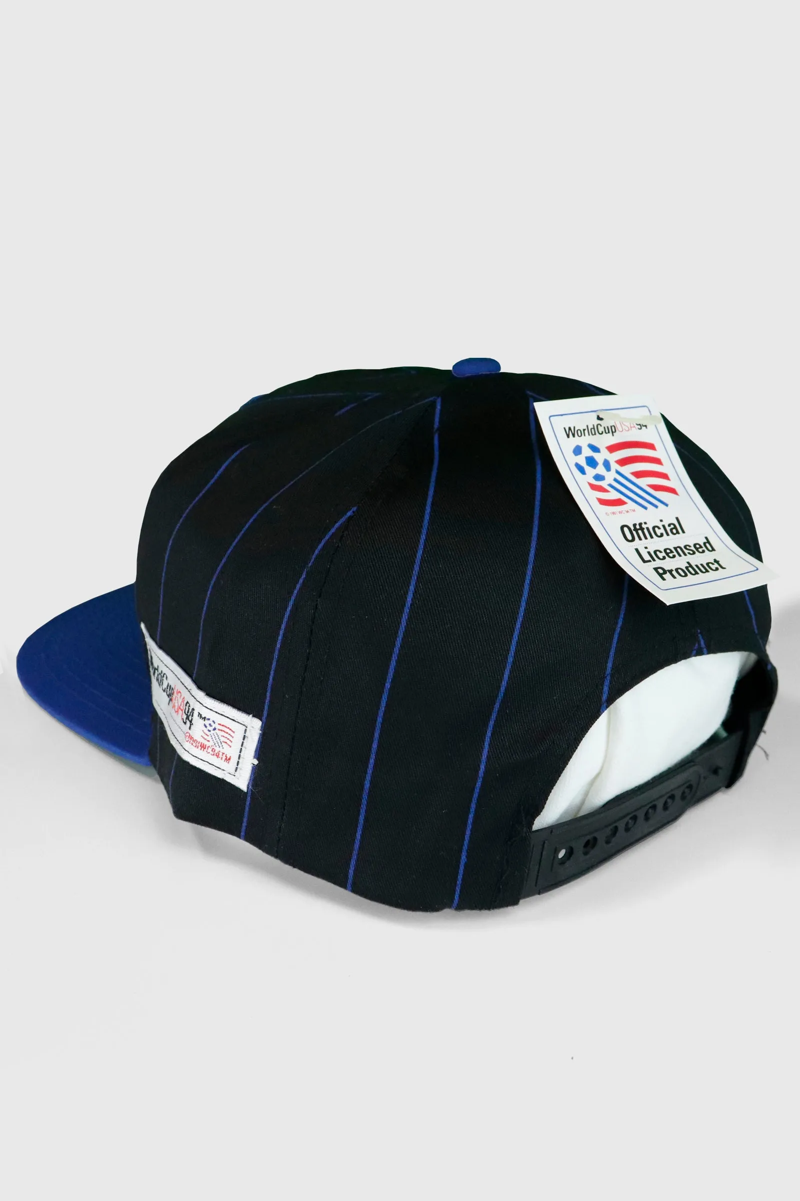 Vintage 1994 Worlds Cup USA Svrige Deadstock Hat Sz O/S