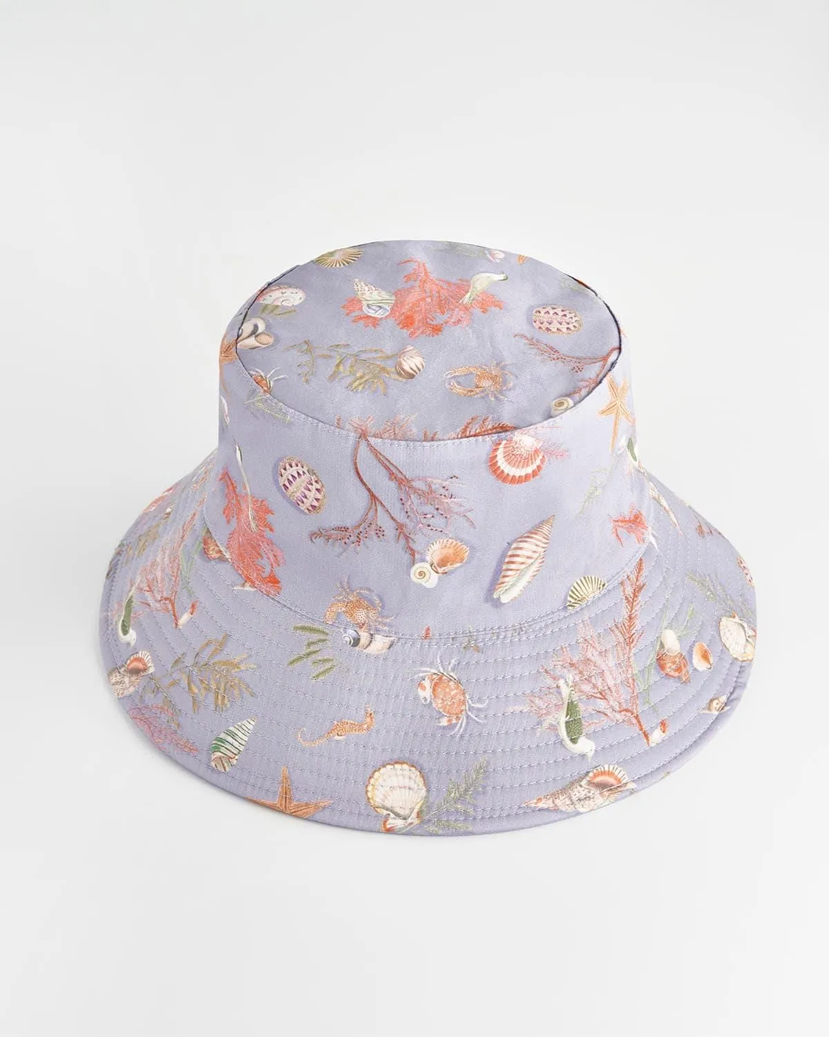 Whispering Sands Vintage Blue Bucket Hat
