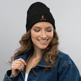 Wild Fire Logo Ribbed Beanie