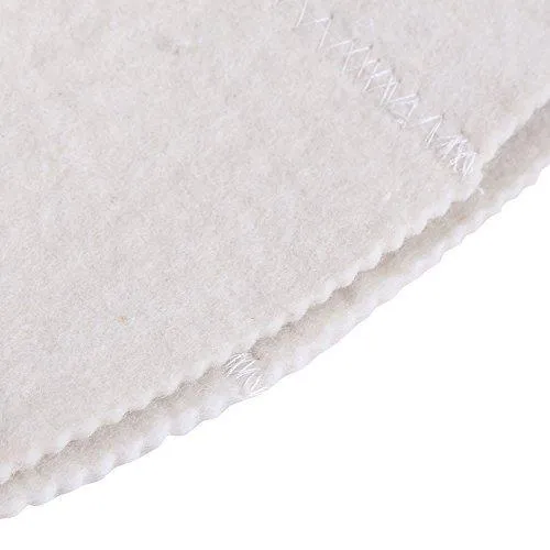 Wool Felt Sauna Hat Russian Banya Cap 100% Wool Felt White Sauna Hat for Head Protection 22cm/8.66inch