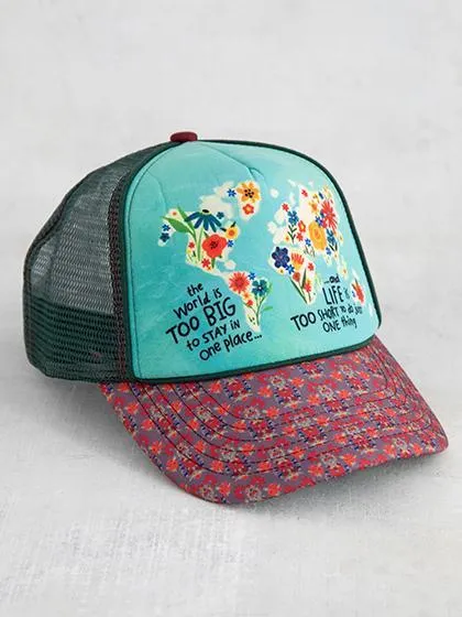 WORLD TOO BIG TRUCKER HAT